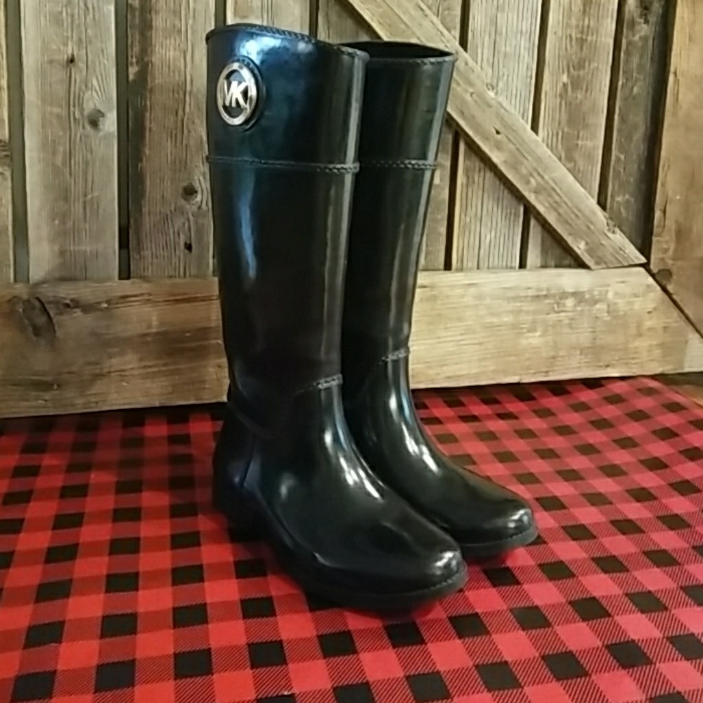 Michael Kors Stockard Rubber Rain Boots